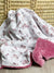 Babydecke / Kuscheldecke Wolkentraum rosa