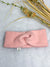Stirnband rosa / Baumwollfleece