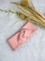 Stirnband rosa / Baumwollfleece